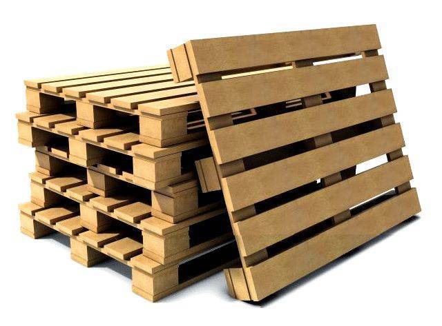 Stack of light duty plastic pallets used for lightweight storage and transport.