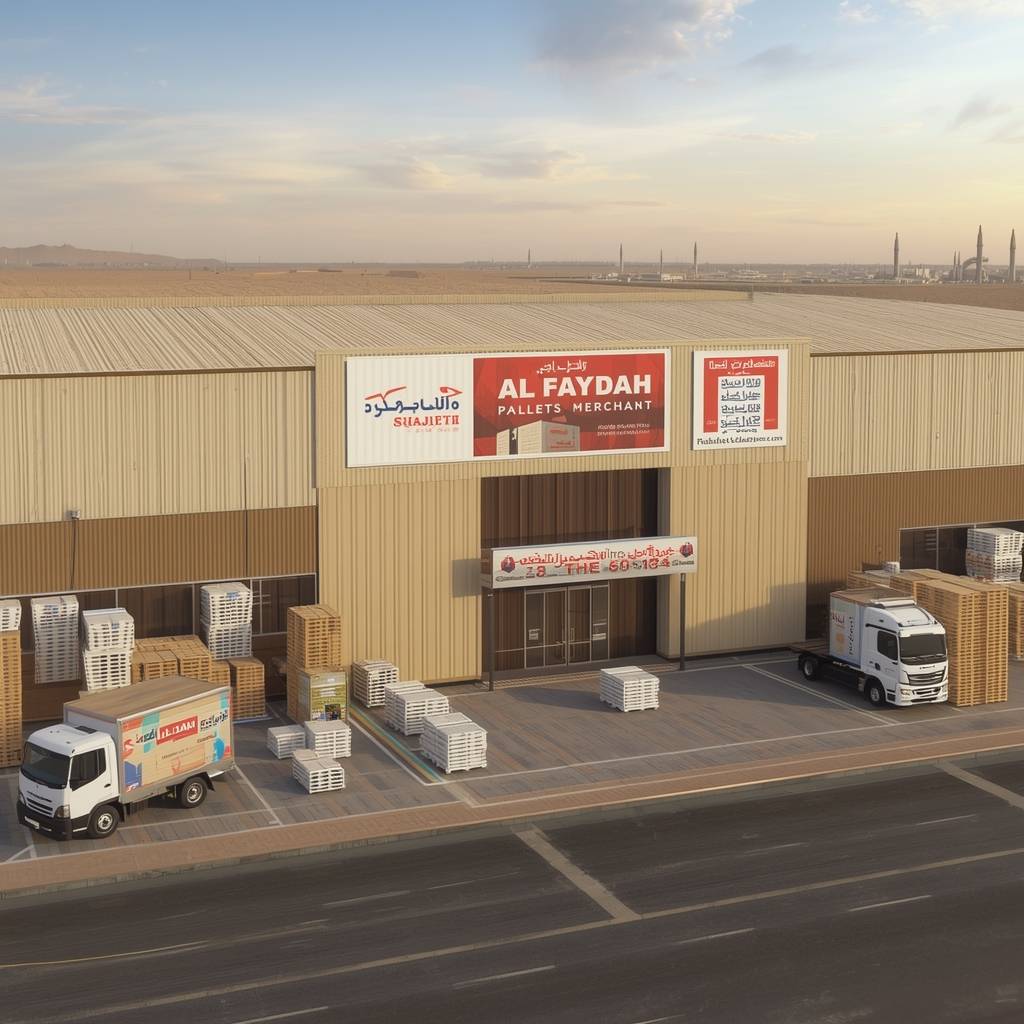 Medium duty plastic pallets stacked in a warehouse for efficient storage and transport