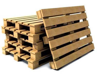 Stack of light duty plastic pallets used for lightweight storage and transport.